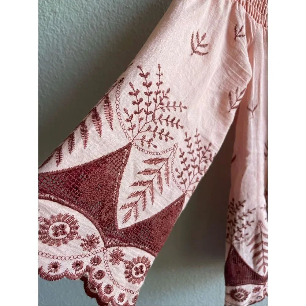 ❤️Umgee Embroidered Tunic Top - Picture 3 of 6